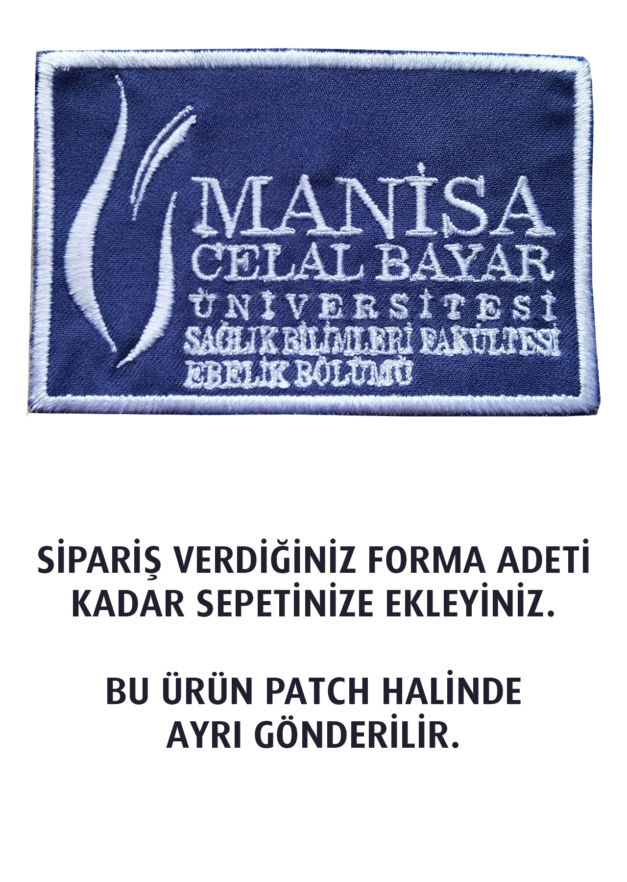 Celal Bayar Üniversitesi Ebelik Bölümü Patch