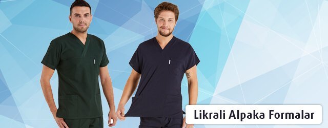 Erkek Likralı Scrubs Kalın Kumaş Formalar Erkek Likralı Scrubs Kalın Kumaş Formalar