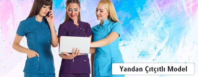 Luxe Model Likralı Hemşire ve Doktor Forması