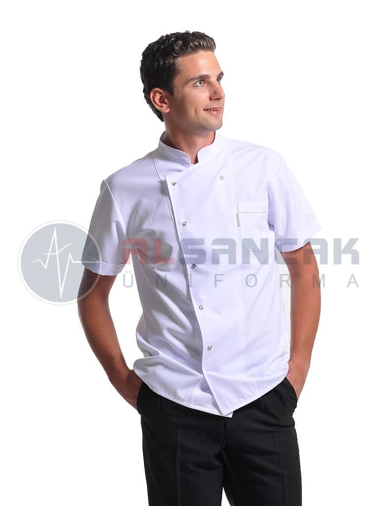 Erkek Efes Modeli Alpaka Aşçı Elbise Ceketleri Erkek Efes Modeli Alpaka Aşçı Elbise Ceketleri