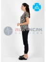 Scrubs Flex Labs Desenli Doktor ve Hemşire Forması Üstü Scrubs Flex Labs Desenli Doktor ve Hemşire Forması Üstü