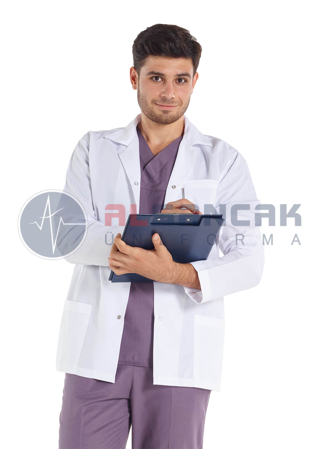 Spor Yaka Uzun Kol Erkek Doktor Ceketi Spor Yaka Uzun Kol Erkek Doktor Ceketi