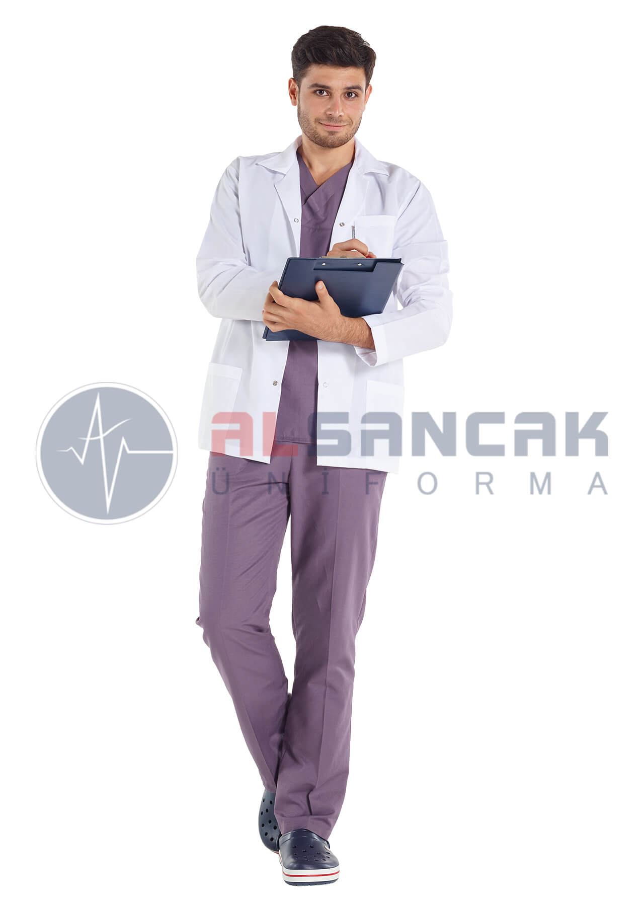 Spor Yaka Uzun Kol Erkek Doktor Ceketi Spor Yaka Uzun Kol Erkek Doktor Ceketi