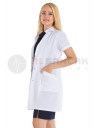 Kadın Spor Yaka Kısa Kol İnce Kumaş Doktor Önlüğü Kadın Spor Yaka Kısa Kol İnce Kumaş Doktor Önlüğü