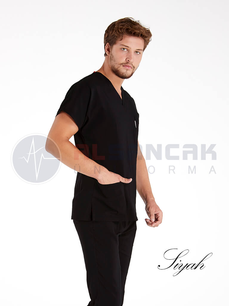 Scrubs Flex® Erkek Kişiye Özel Üretim Likralı İnce Kumaş Doktor Forması Scrubs Flex® Erkek Kişiye Özel Üretim Likralı İnce Kumaş Doktor Forması