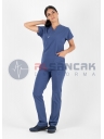 Scrubs Flex® Kadın Kişiye Özel Üretim Likralı İnce Doktor ve Hemşire Forması Scrubs Flex® Kadın Kişiye Özel Üretim Likralı İnce Doktor ve Hemşire Forması