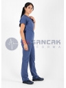 Scrubs Flex® Fırtına Mavi Likralı Alpaka Doktor ve Hemşire Forması Scrubs Flex® Fırtına Mavi Likralı Alpaka Doktor ve Hemşire Forması