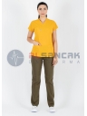 Scrubs Flex® Hardal/Haki Likralı Alpaka Doktor Hemşire Forması Scrubs Flex® Hardal/Haki Likralı Alpaka Doktor Hemşire Forması