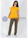 Scrubs Flex® Hardal/Haki Likralı Alpaka Doktor Hemşire Forması Scrubs Flex® Hardal/Haki Likralı Alpaka Doktor Hemşire Forması