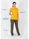 Scrubs Flex® Hardal/Haki Likralı Alpaka Doktor Hemşire Forması Scrubs Flex® Hardal/Haki Likralı Alpaka Doktor Hemşire Forması