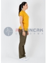 Scrubs Flex® Hardal/Haki Likralı Alpaka Doktor Hemşire Forması Scrubs Flex® Hardal/Haki Likralı Alpaka Doktor Hemşire Forması