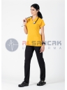 Scrubs Flex® Hardal/Siyah Likralı Alpaka Doktor Hemşire Forması Scrubs Flex® Hardal/Siyah Likralı Alpaka Doktor Hemşire Forması