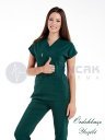 Scrubs Flex® Kadın Kişiye Özel Üretim Likralı İnce Doktor ve Hemşire Forması Scrubs Flex® Kadın Kişiye Özel Üretim Likralı İnce Doktor ve Hemşire Forması