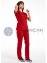 Scrubs Flex® Kadın Kişiye Özel Üretim Likralı İnce Doktor ve Hemşire Forması Scrubs Flex® Kadın Kişiye Özel Üretim Likralı İnce Doktor ve Hemşire Forması