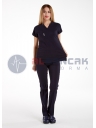 Scrubs Flex® Lacivert Soft Likralı İnce Hemşire Forması Üstü Scrubs Flex® Lacivert Soft Likralı İnce Hemşire Forması Üstü