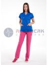 Scrubs Flex® Kadın Kişiye Özel Üretim Likralı İnce Doktor ve Hemşire Forması Scrubs Flex® Kadın Kişiye Özel Üretim Likralı İnce Doktor ve Hemşire Forması