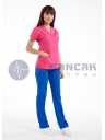 Scrubs Flex® Kadın Kişiye Özel Üretim Likralı İnce Doktor ve Hemşire Forması Scrubs Flex® Kadın Kişiye Özel Üretim Likralı İnce Doktor ve Hemşire Forması