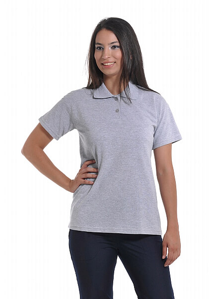 Gri Kadın Polo Yaka Lacoste T-shirt Gri Kadın Polo Yaka Lacoste T-shirt