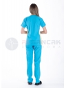Petit Flex Likralı Turkuaz/Sarı Doktor Hemşire Forması Petit Flex Likralı Turkuaz/Sarı Doktor Hemşire Forması