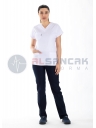 Scrubs Flex® Beyaz/Lacivert Likralı Kalın Doktor ve Hemşire Forması Scrubs Flex® Beyaz/Lacivert Likralı Kalın Doktor ve Hemşire Forması