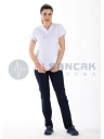 Scrubs Flex® Beyaz/Lacivert Likralı Kalın Doktor ve Hemşire Forması Scrubs Flex® Beyaz/Lacivert Likralı Kalın Doktor ve Hemşire Forması
