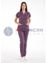 Scrubs Flex® Kadın Kişiye Özel Üretim Likralı İnce Doktor ve Hemşire Forması Scrubs Flex® Kadın Kişiye Özel Üretim Likralı İnce Doktor ve Hemşire Forması