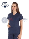 Lacivert Pamuklu Scrubs Doktor ve Hemşire Forması Lacivert Pamuklu Scrubs Doktor ve Hemşire Forması
