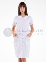 Beyaz Blanca Modeli Hemşire ve Doktor Elbisesi Beyaz Blanca Modeli Hemşire ve Doktor Elbisesi