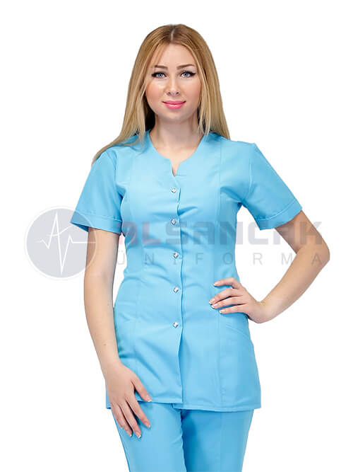 Blanca Önden Çıtçıtlı Doktor ve Hemşire Ceketleri Blanca Önden Çıtçıtlı Doktor ve Hemşire Ceketleri