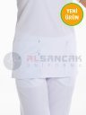 Petit Modeli Beyaz Hemşire Forması